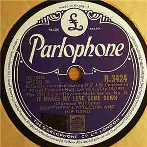 Humphrey Lyttelton And His Band - It Makes My Love Come Down / Blues From An Unknown Gypsy download flac mp3