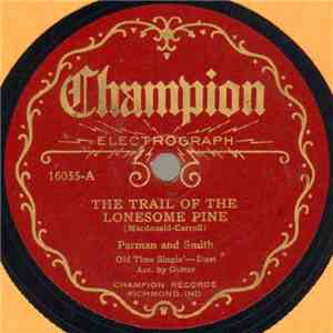 Parman And Smith - The Trail Of The Lonesome Pine / I've Waited Honey Waited Long For You download flac mp3