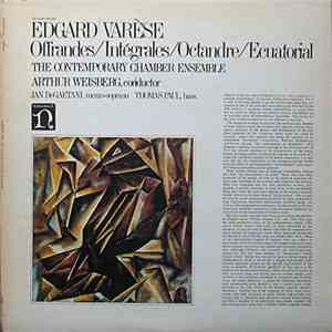 Edgard Varèse - Offrandes / Intégrales / Octandre / Ecuatorial download flac mp3
