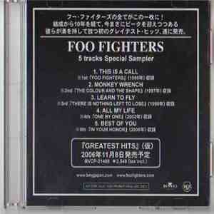 Foo Fighters - Special Sampler download flac mp3