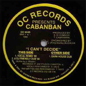 Cabanban - I Can't Decide download flac mp3