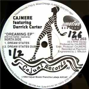 Cajmere Featuring Derrick Carter - Dreaming EP download flac mp3