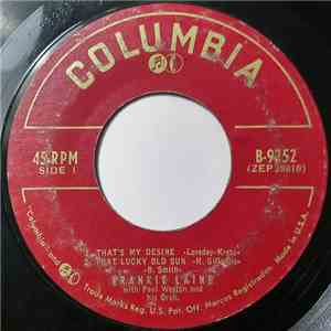 Frankie Laine - That's My Desire download flac mp3