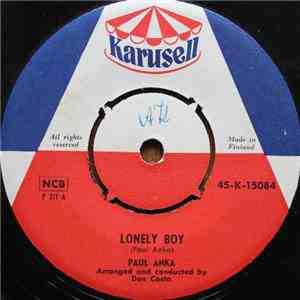 Paul Anka - Lonely Boy download flac mp3