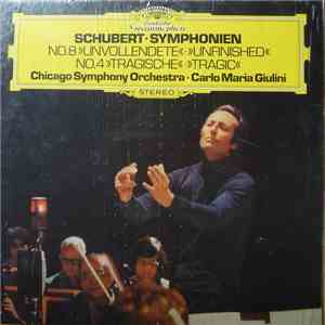 Schubert - Chicago Symphony Orchestra • Carlo Maria Giulini - Symphonien No.8 »Unvollendete« • »Unfinisched«, No.4 »Tragische« • »Tragic« download flac mp3