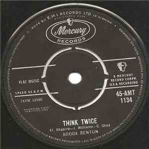 Brook Benton - Think Twice / For My Baby download flac mp3