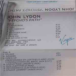 John Lydon - Psycho's Path download flac mp3