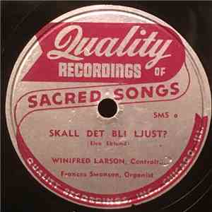 Winifred Larson - Skall Det Bli Ljust? / Hitintills Har Herren Hulpit download flac mp3