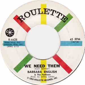 Barbara English & The Fashions  - We Need Them / La-Ta-Tee-Ta-Ta download flac mp3