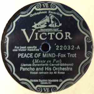 Pancho And His Orchestra / Ted Weems And His Orchestra - Peace Of Mind / Good Morning, Good Evening, Good Night download flac mp3