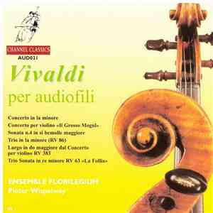Vivaldi, Ensemble Florilegium, Pieter Wispelwey - Vivaldi Per Audiofili download flac mp3