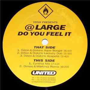 Yosh Presents @Large - Do You Feel It download flac mp3