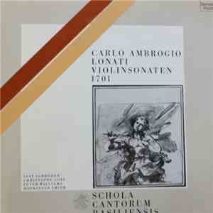 Carlo Ambrogio Lonati - Jaap Schröder, Christophe Coin, Peter Williams , Hopkinson Smith - Violinsonaten 1701 download flac mp3