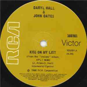 Daryl Hall & John Oates - Kiss On My List download flac mp3