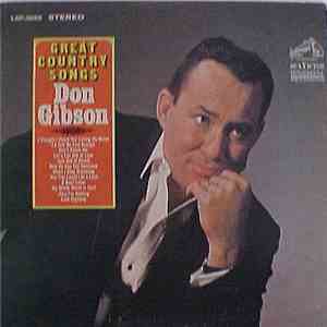Don Gibson - Great Country Songs download flac mp3