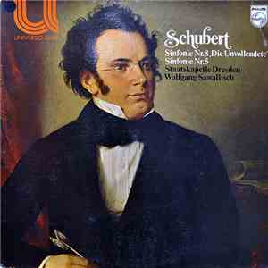 Schubert, Staatskapelle Dresden, Wolfgang Sawallisch - Sinfonie Nr.8, Die Unfollendete' / Sinfonie Nr.5 download flac mp3
