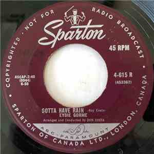Eydie Gorme - Gotta Have Rain flac mp3 download