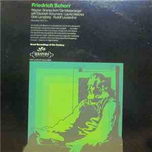 Friedrich Schorr, Wagner - Scenes From "Die Meistersinger" download flac mp3