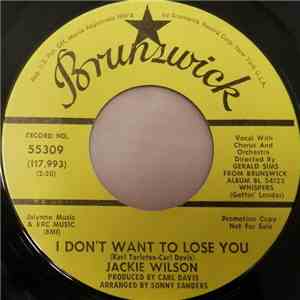 Jackie Wilson - I Don't Want To Lose You / Just Be Sincere download flac mp3