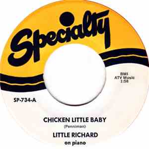 Little Richard - Chicken Little Baby / Oh Why? download flac mp3