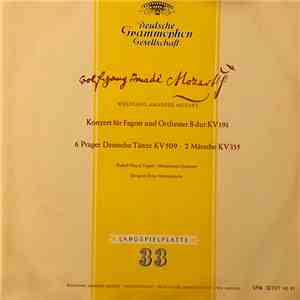 Wolfgang Amadeus Mozart, Rudolf Klepač, Mozarteum-Orchester, Ernst Märzendorfer - Konzert Für Fagott Und Orchester B-Dur KV 191/ 6 Prager Deutsche Tänze KV 509/ 2 Märsche KV 335 flac mp3 download
