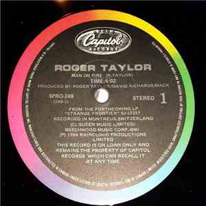 Roger Taylor - Man On Fire download flac mp3