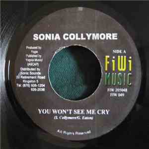 Sonia Collymore - You Won't See Me Cry download flac mp3