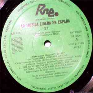 Various - La Música Ligera En España 31 download flac mp3