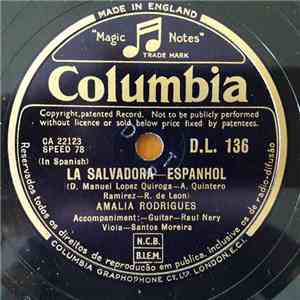 Amália Rodrigues - La Salvadora - Espanhol / Noite De Santo Antonio download flac mp3