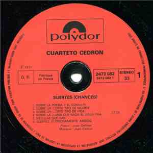 Cuarteto Cedrón - Chances - Cantate Et Instrumentaux download flac mp3