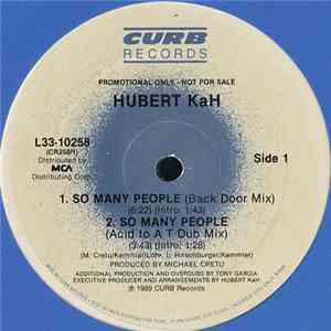 Hubert Kah - So Many People download flac mp3