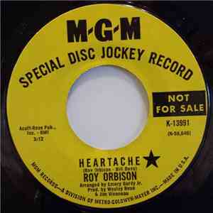 Roy Orbison - Heartache download flac mp3