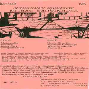 Techniques Berlin - Machine Language download flac mp3
