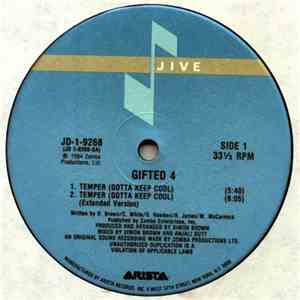 Gifted 4 - Temper (Gotta Keep Cool) download flac mp3