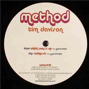 Tim Davison - Which Way Is Up / Catharsis download flac mp3