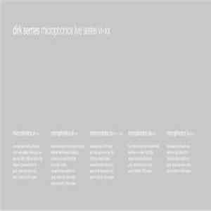 Dirk Serries - Microphonics XX flac mp3 download