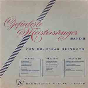 No Artist - Gefiederte Meistersänger Band II download flac mp3