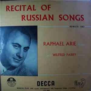 Raphael Arie - Recital Of Russian Songs / Number One download flac mp3