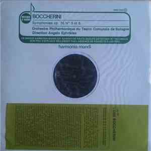 Boccherini / Orchestre Philharmonique Du Teatro Comunale De Bologne Direction Angelo Ephrikian - Symphonies Op. 35 N° 5 Et 6 download flac mp3