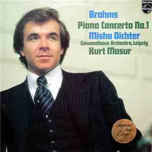 Brahms - Misha Dichter, Gewandhaus Orchestra, Leipzig, Kurt Masur - Piano Concerto No. 1 download flac mp3