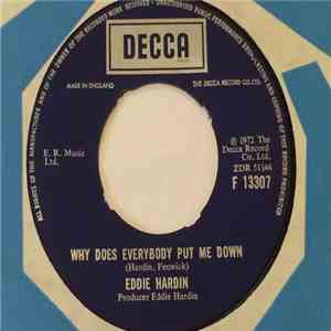 Eddie Hardin - Why Does Everybody Put Me Down b/w Spend Your Money Honey download flac mp3