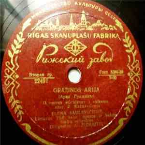 Elena Saulevičiūtė - Gražinos Arija download flac mp3
