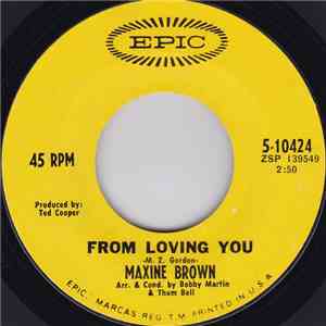 Maxine Brown - From Loving You / Love In Them There Hills download flac mp3