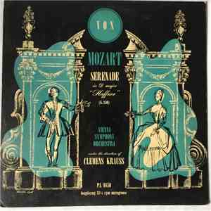 Vienna Symphony Orchestra ,under direction of Clemens Krauss - Mozart: Serenade # 7 In D Major (K.250) "Haffner Serenade" download flac mp3