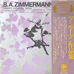 B.A. Zimmermann - Concerto + Photoptosis + Tratto II download flac mp3
