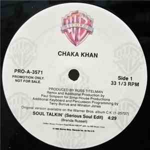 Chaka Khan - Soul Talkin' flac mp3 download