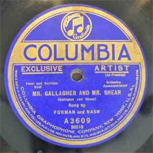 Furman And Nash - When Those Finale Hoppers Start Hopping Around / Mr. Gallagher And Mr. Shean download flac mp3