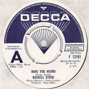 Russell Stone - Have You Heard download flac mp3