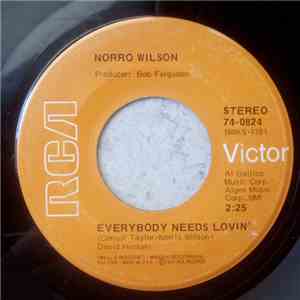 Norro Wilson - Everybody Needs Lovin' / The Strange Little Girl download flac mp3