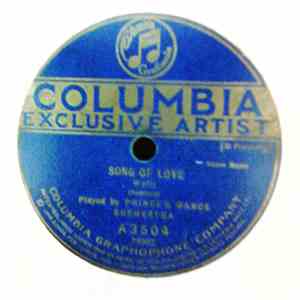 Prince's Dance Orchestra - Song Of Love / Plantation Lullaby download flac mp3